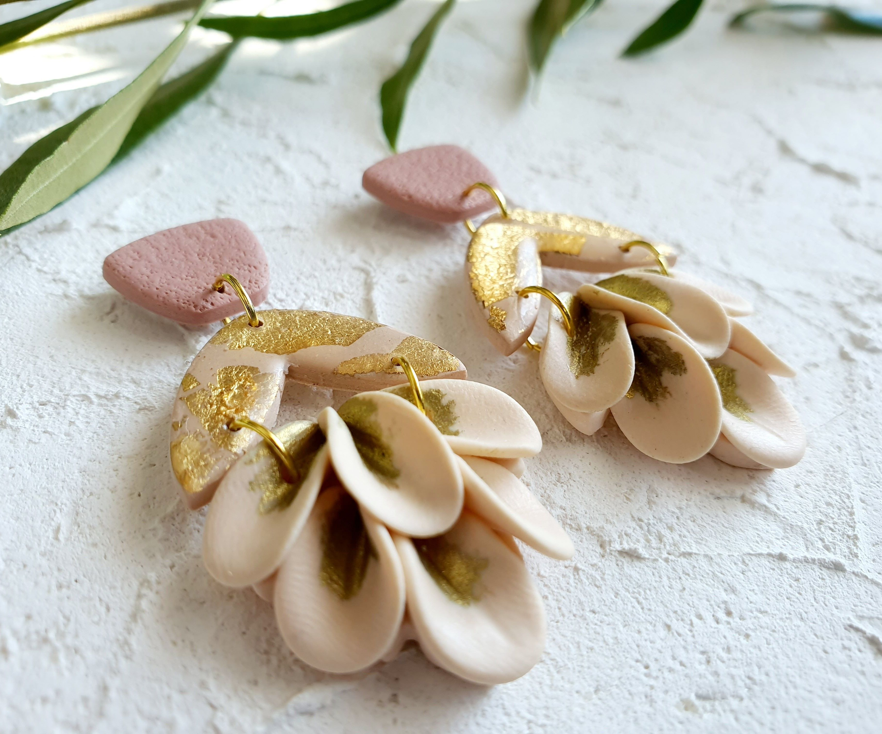 French Romance, pink+flesh+gold