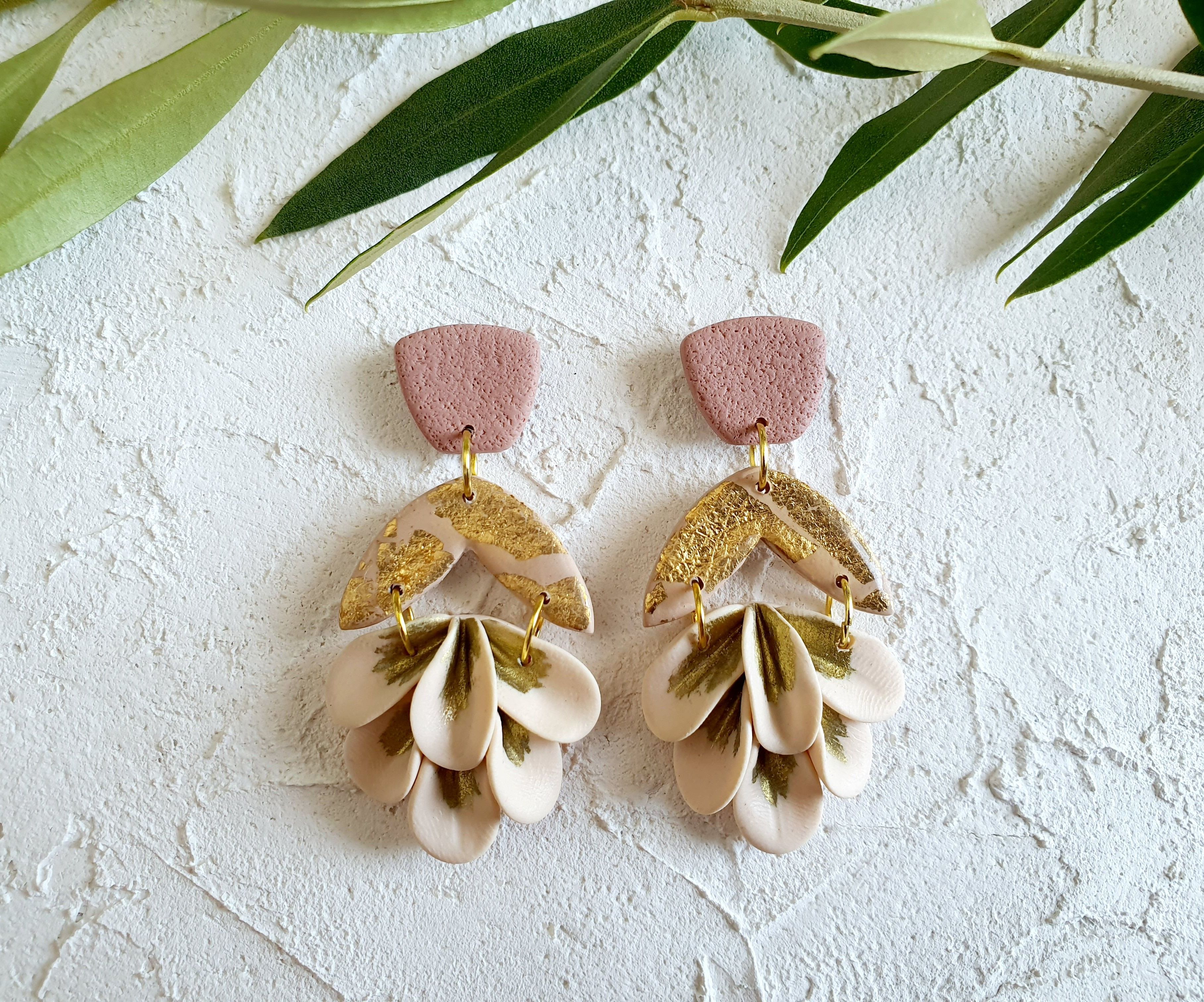 French Romance, pink+flesh+gold