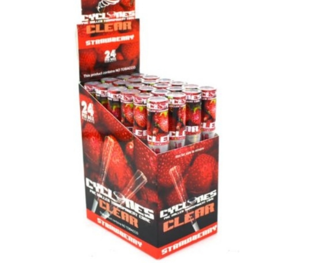 1092) CYCLONES STRAWBERRY 24s