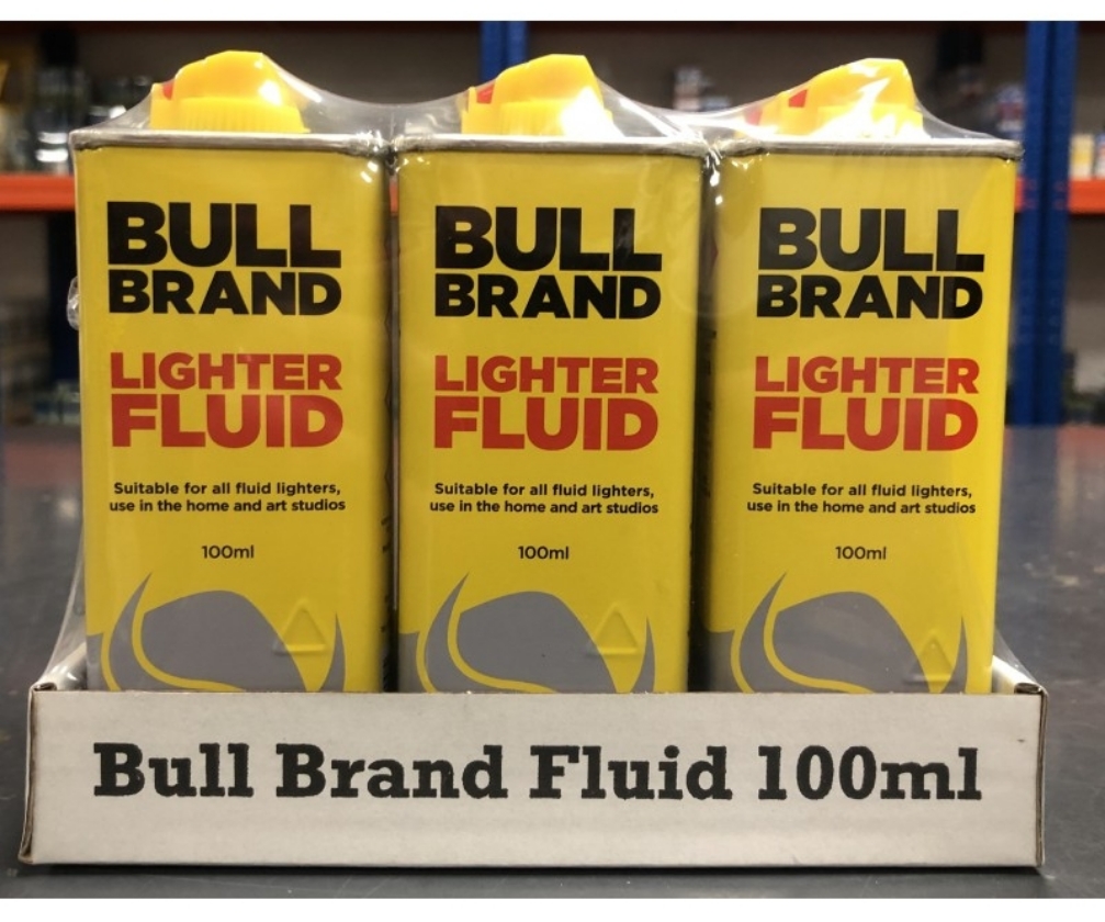 1120) BULL BRAND LIGHTER FUEL 6s