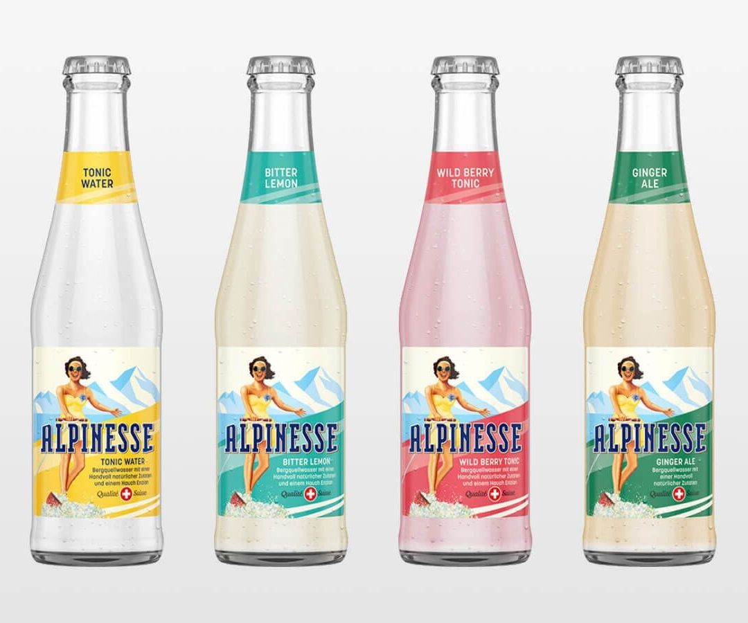 Alpinesse 20cl Tonic / Bitter Lemon