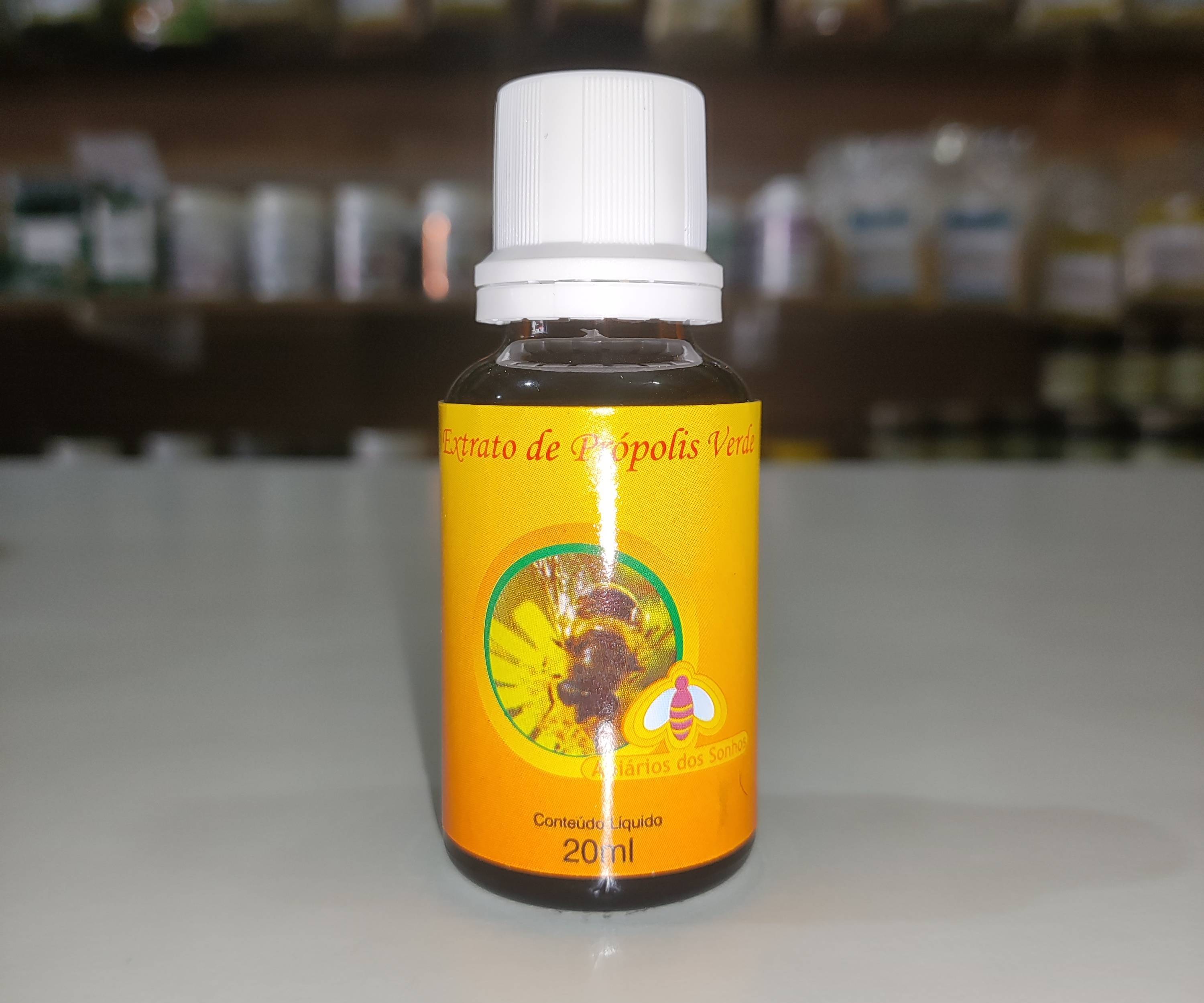 Extrato de Própolis Verde Gotas 20 ml