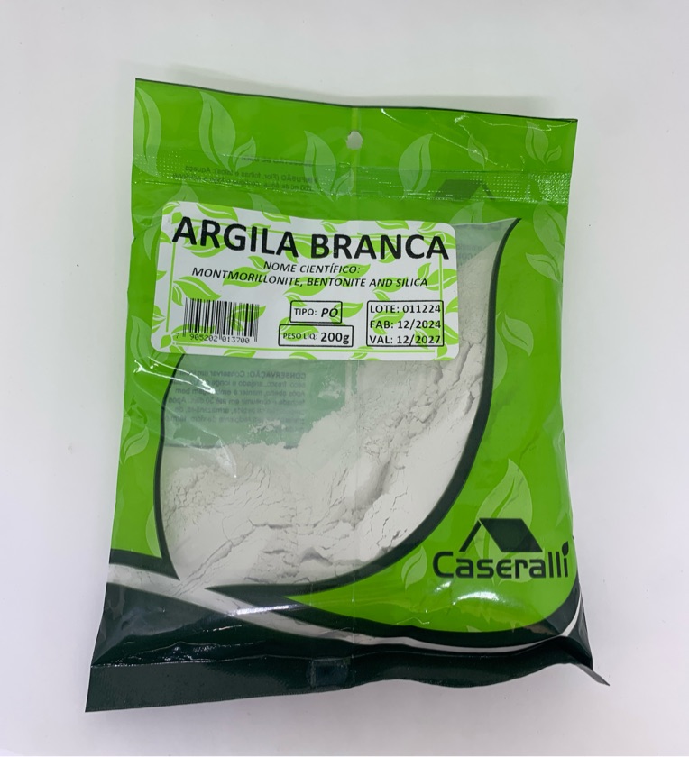 Argila branca 200gr