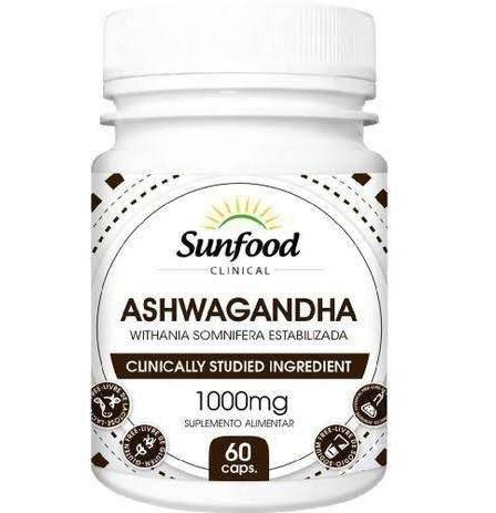 Ashwagandha 1000 mg Sunfood 60 Caps