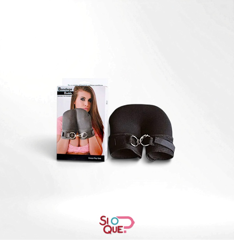 Bondage Buddy - guantes restrictivos con hebillas