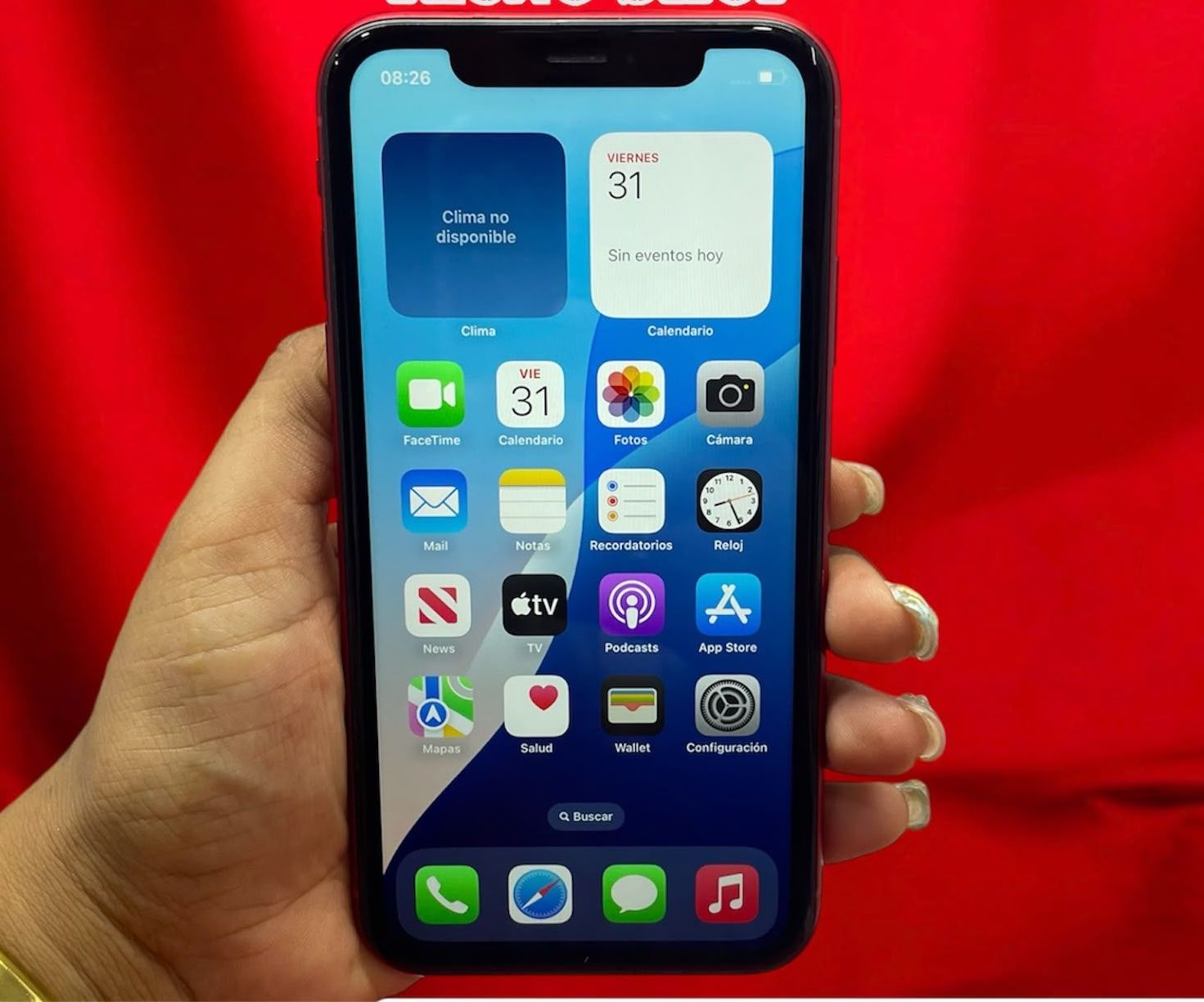 #4 IPhone xr de 64GB 🔋91% usado perfecto estado FACE ID cámara procesador