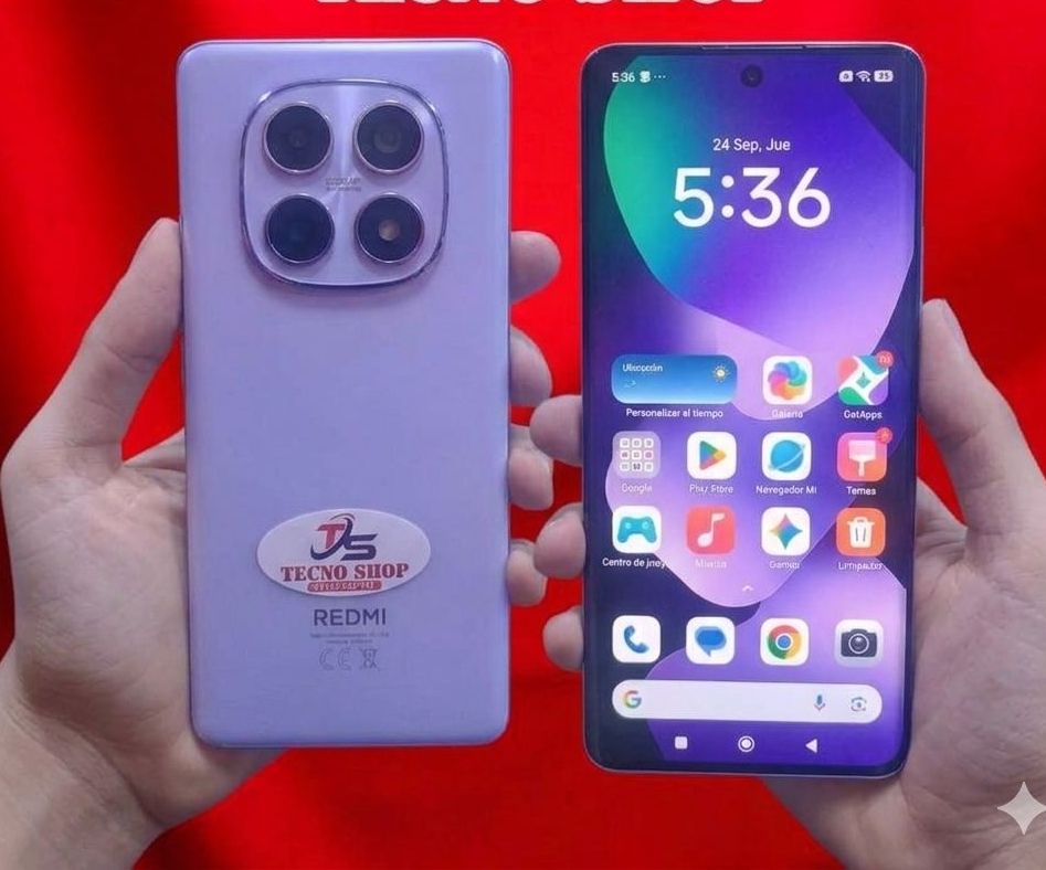 #1 Redmi note 15 de 256GB 12 de ram usado perfecto estado con huella reconocimiento facial