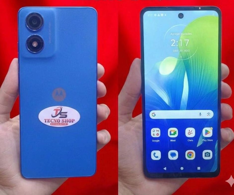 #1 Moto g04s de 128GB 4 de ram usado perfecto estado huella reconocimiento facial