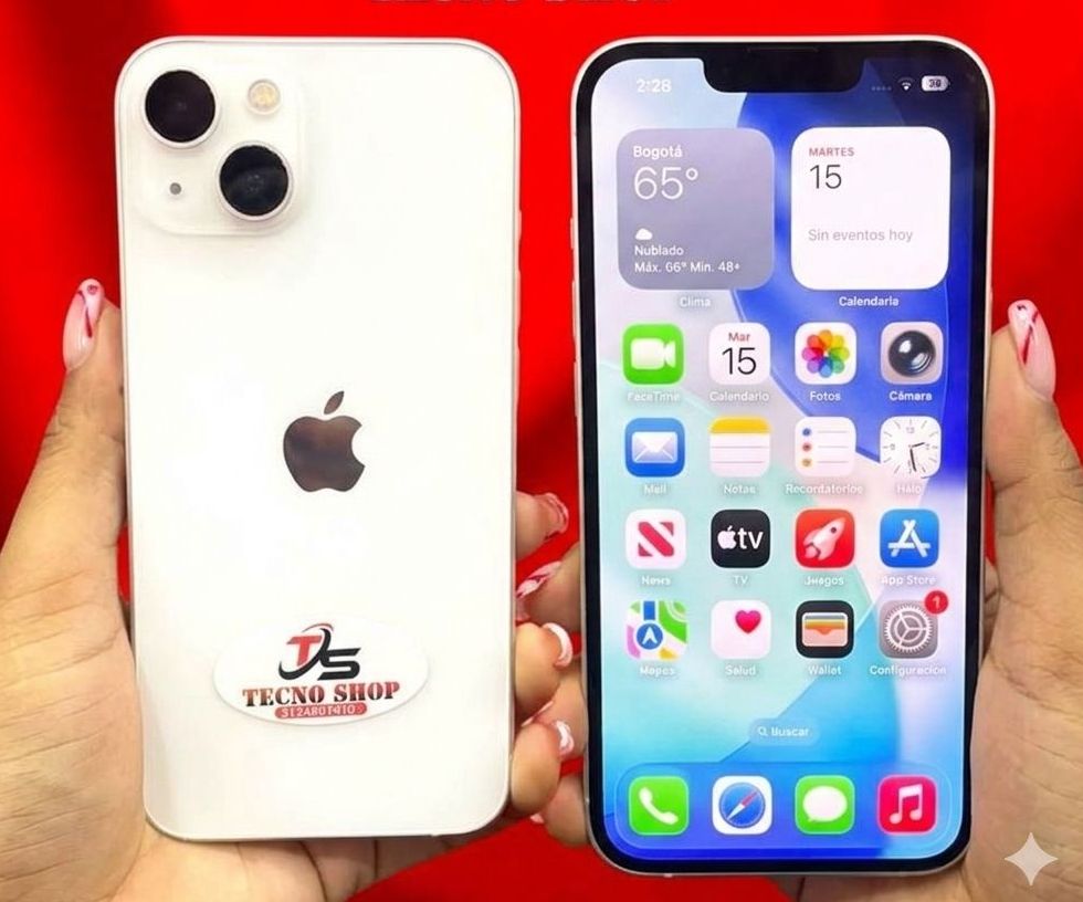 #4 IPhone 13 de 128GB 🔋93% usado perfecto estado con FACE ID