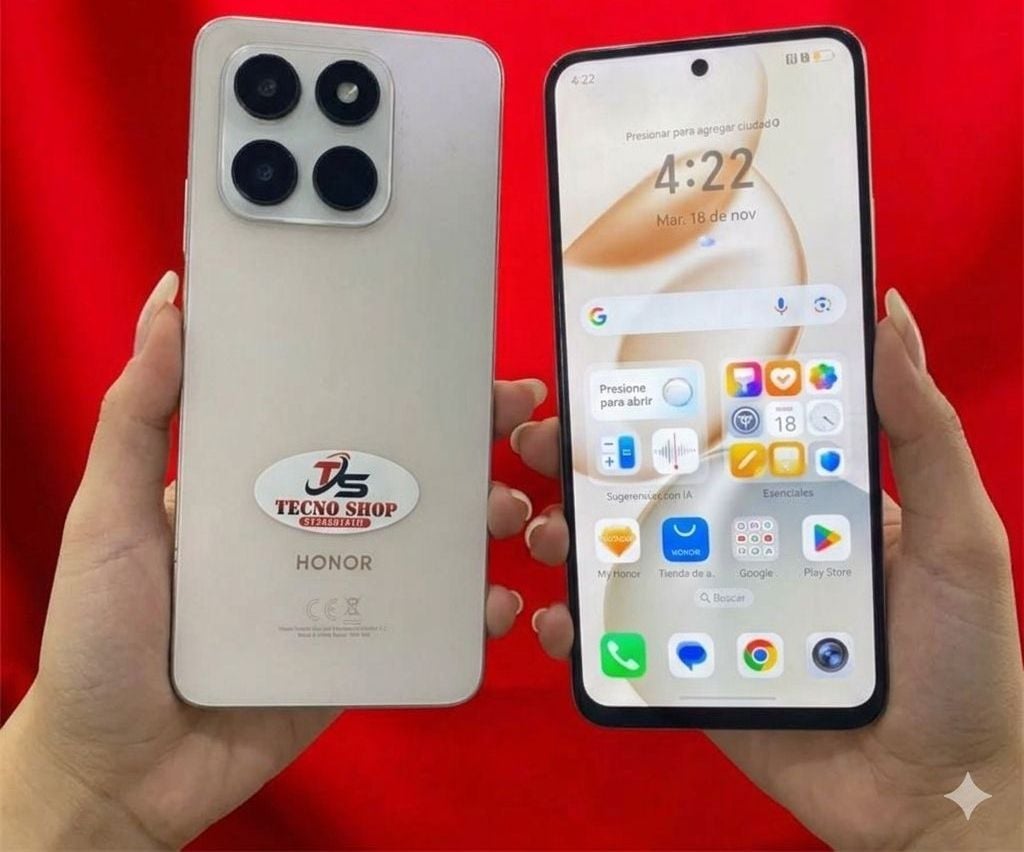#5 Honor 400 smart de 256GB 24 de ram usado perfecto estado con huella reconocimiento facial cámara