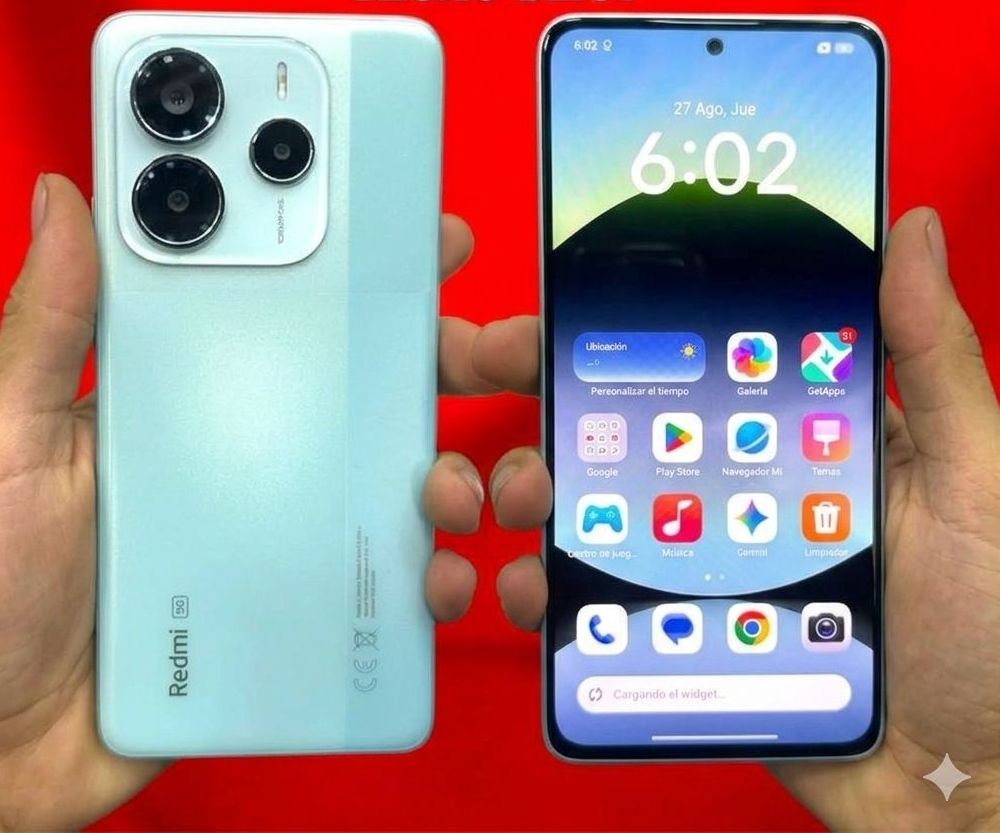 #2 Redmi note 14 5G de 256GB 12 de ram usado perfecto estado huella reconocimiento facial