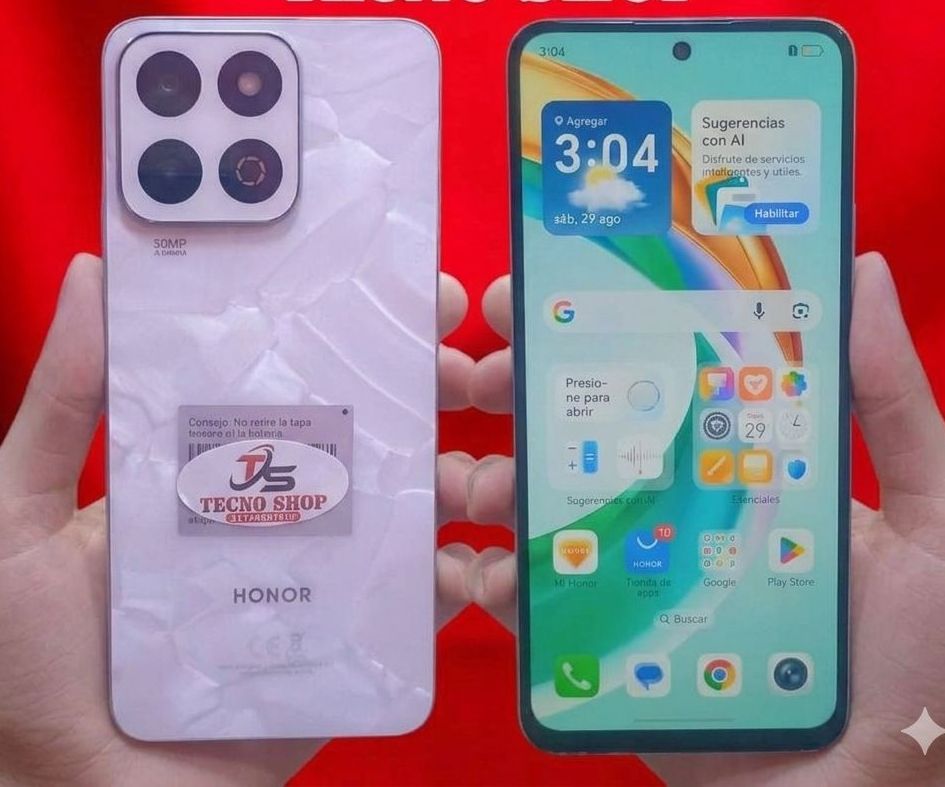 #1 Honor 200 smart de 256GB 16 de ram usado perfecto estado huella reconocimiento facial