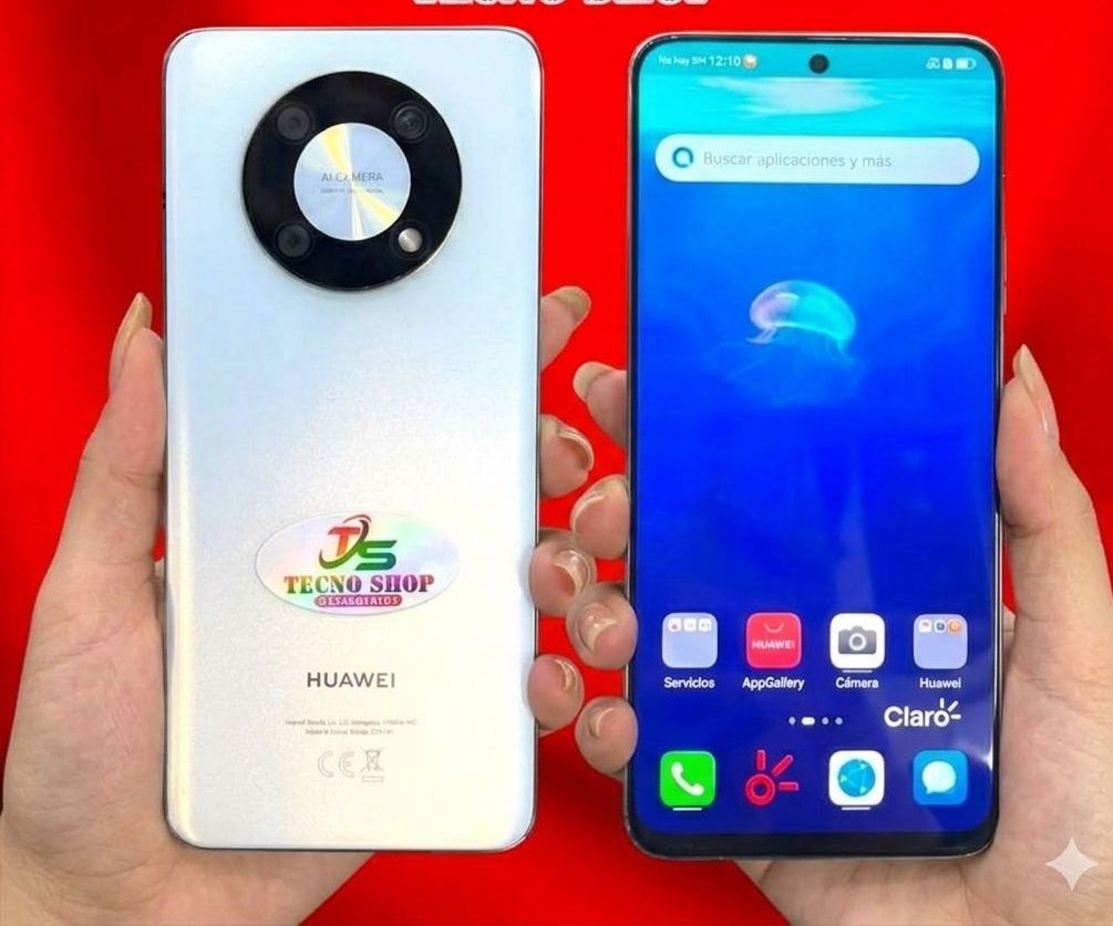 #5 Huawei nova Y90 de 128GB 9 de ram usado perfecto estado con huella reconocimiento facial