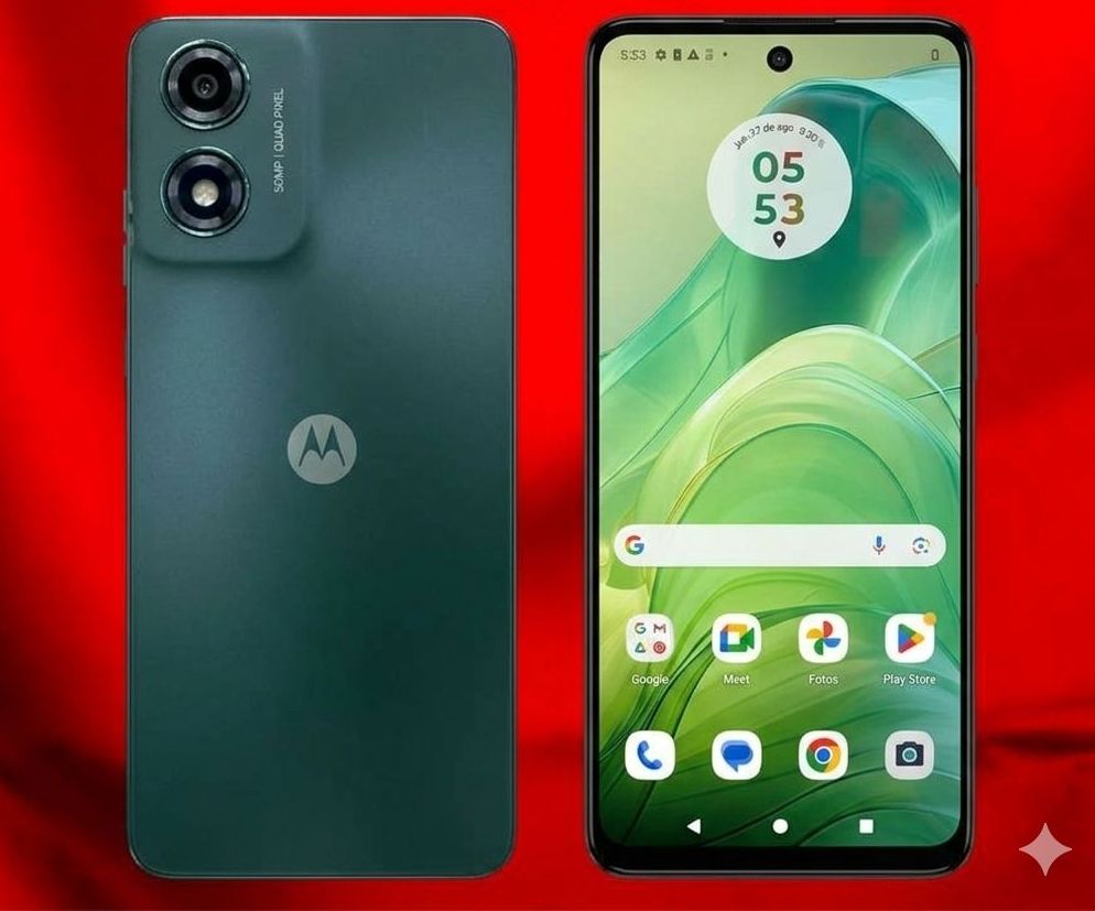 #2 moto g04s de 128GB 4 de ram usado perfecto estado huella reconocimiento facial