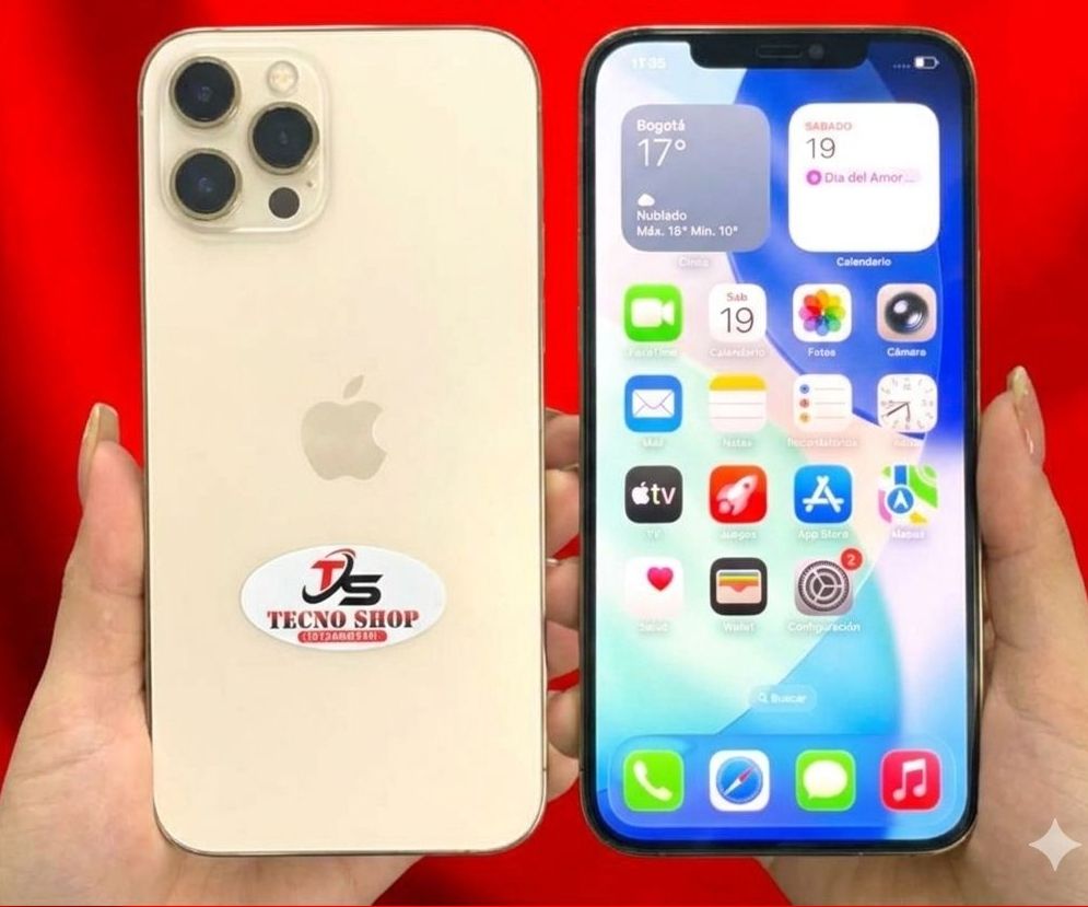 #5 IPhone 12 pro max de 128GB 🔋90% usado perfecto estado con FACE ID