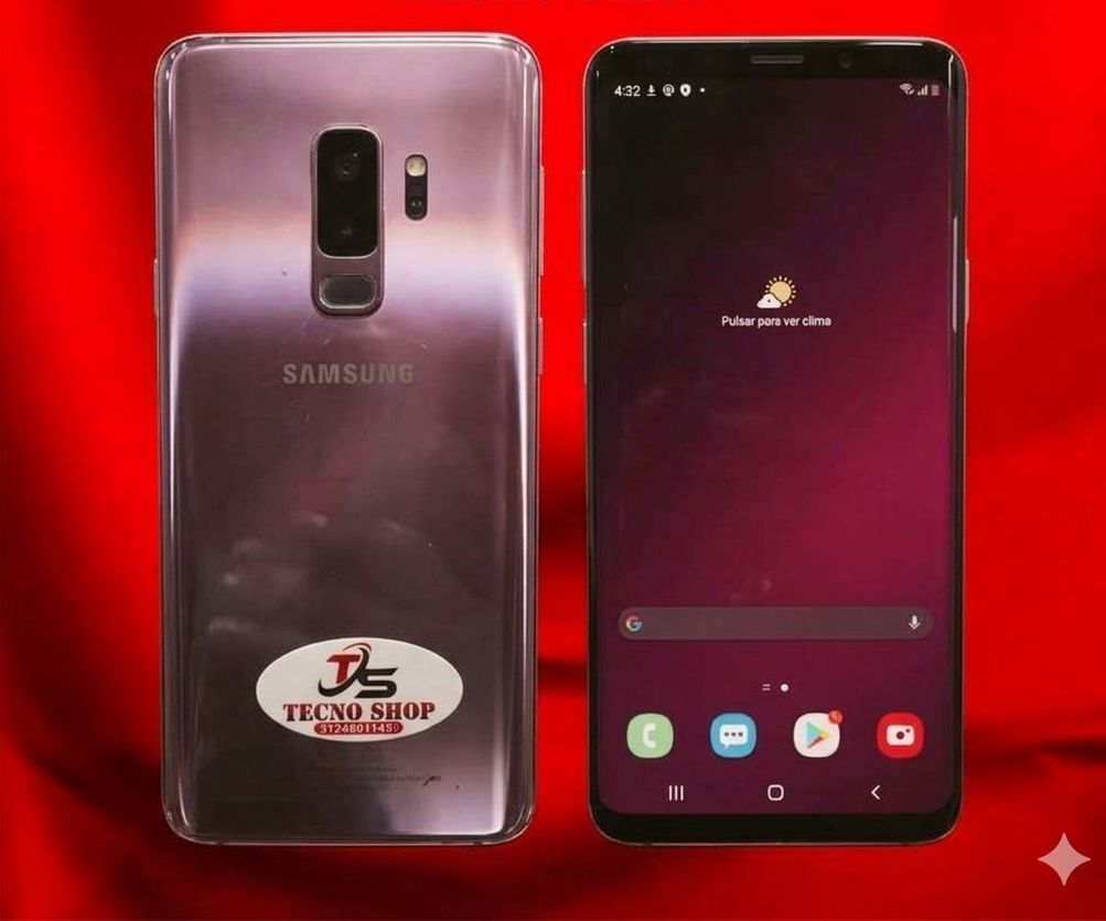 #3 Samsung galaxy s9 plus de 64GB 6 de ram usado perfecto estado huella reconocimiento facial