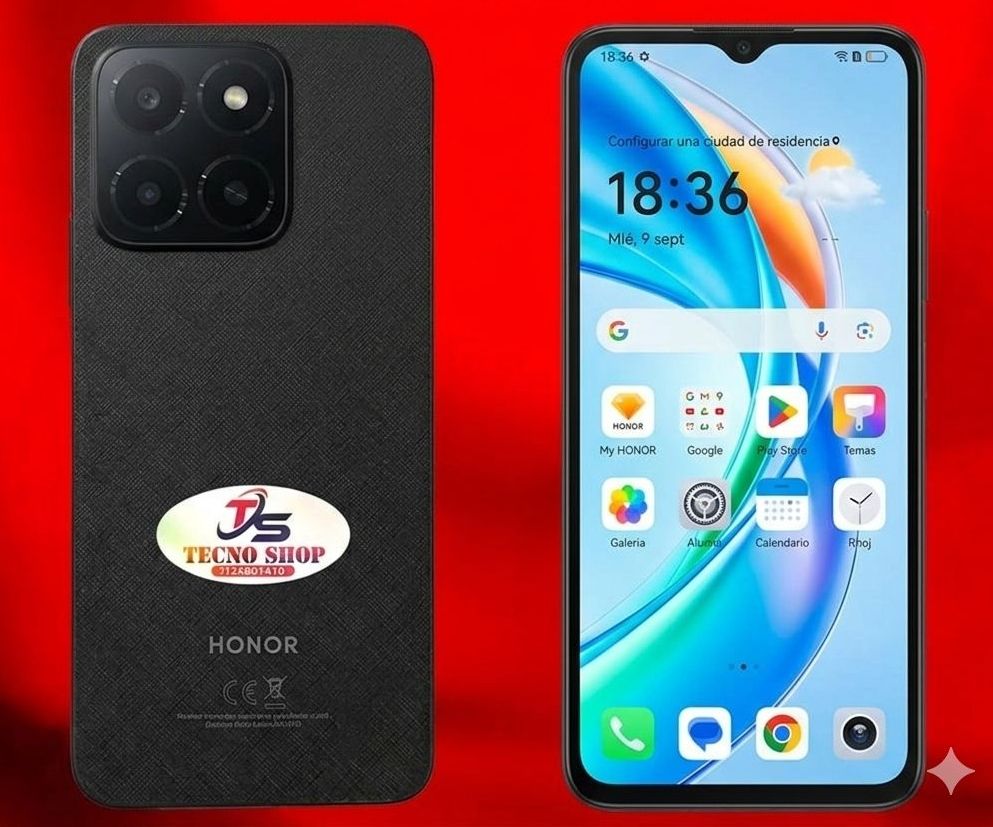 #5 Honor x5b de 128GB 4 de ram usado perfecto estado con huella reconocimiento facial