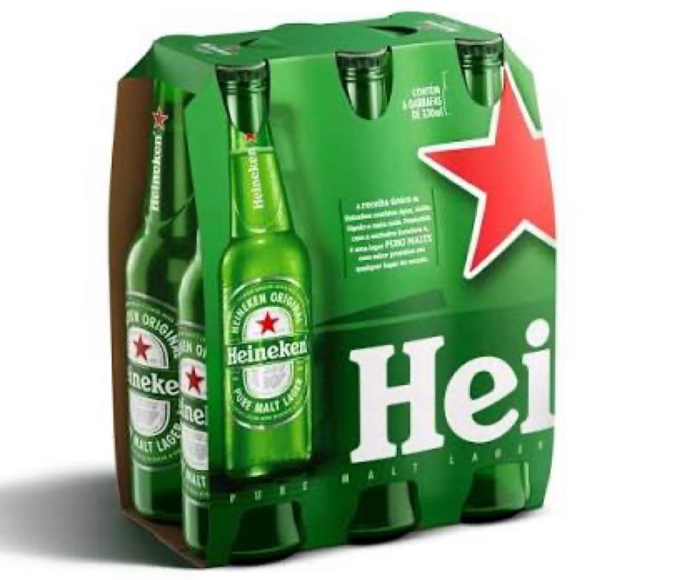 Heineken Long 330 ml 6 un