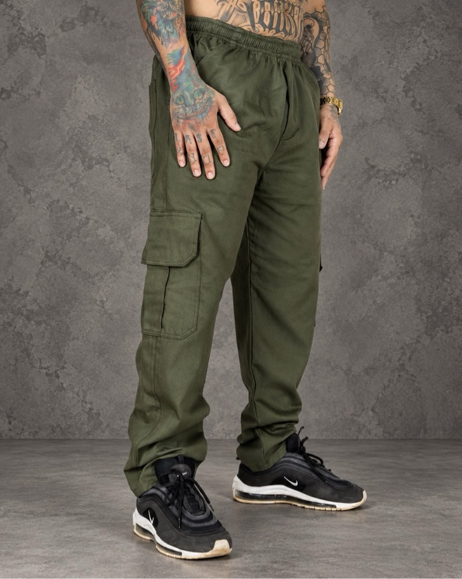 Calça Baggy Cargo Streetwear
