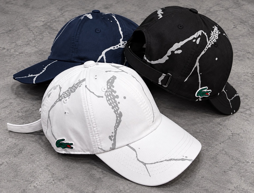 Boné Sport Lacoste estampado