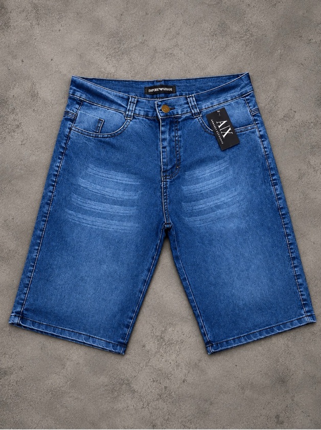 Bermuda Jeans Masculina