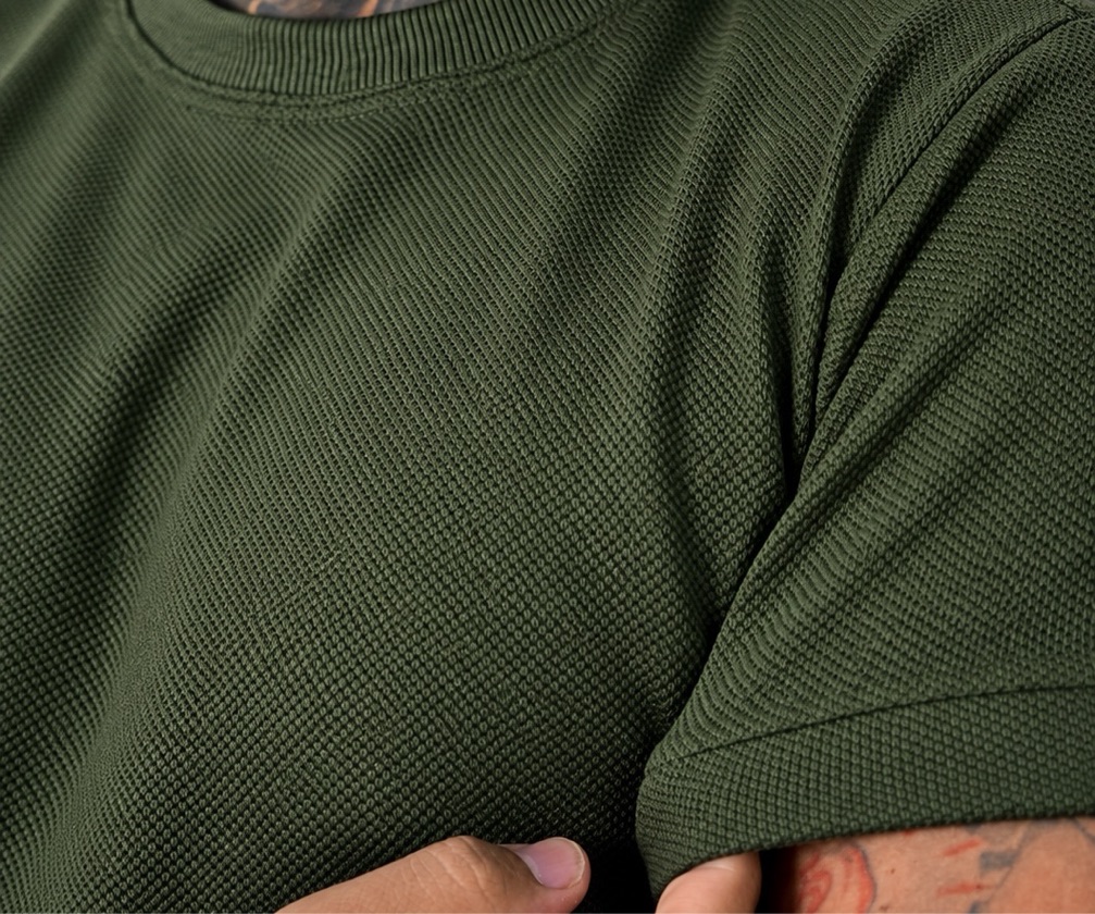 Camiseta Texturizada Zara