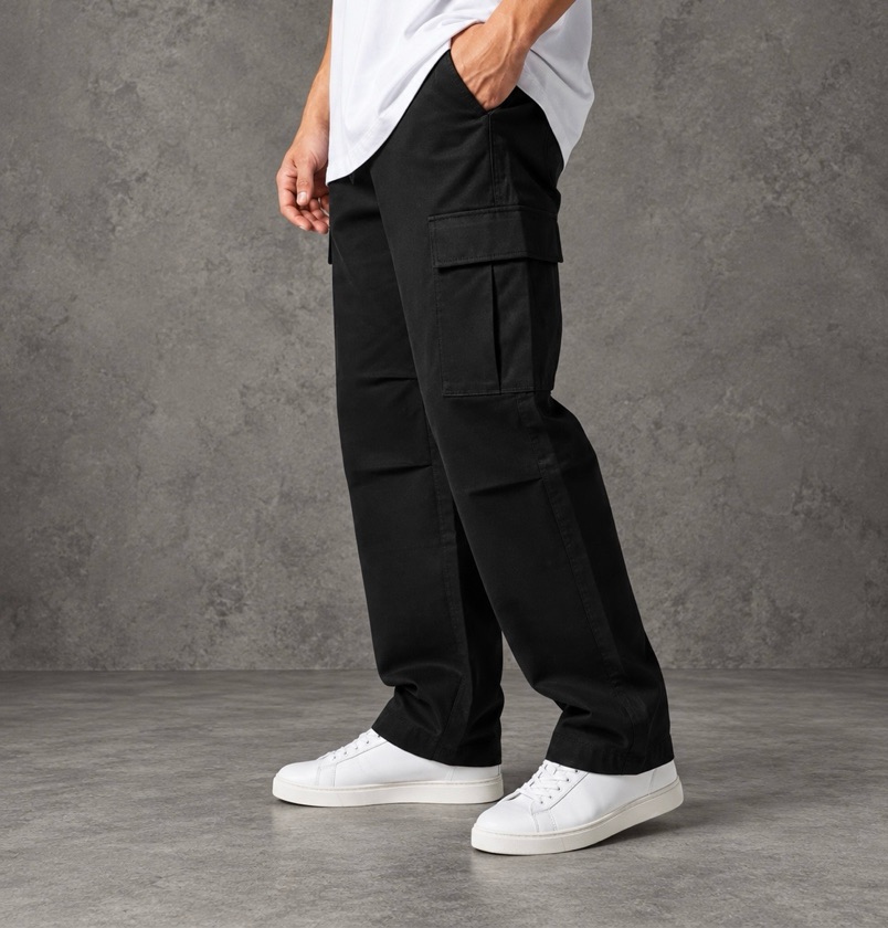 Calça Baggy Cargo Streetwear