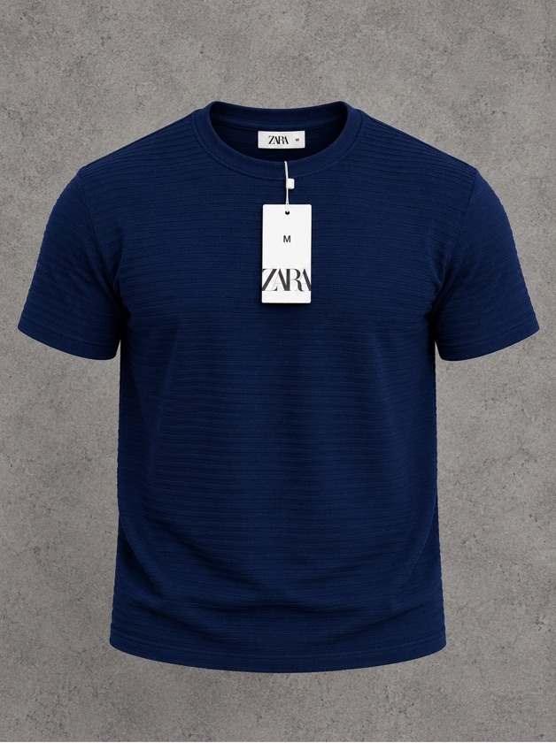 Camiseta Zara Texturizada