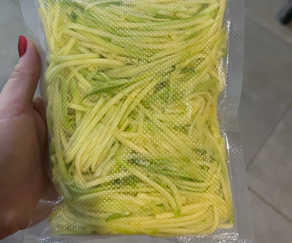 Espaguete de Abobrinha