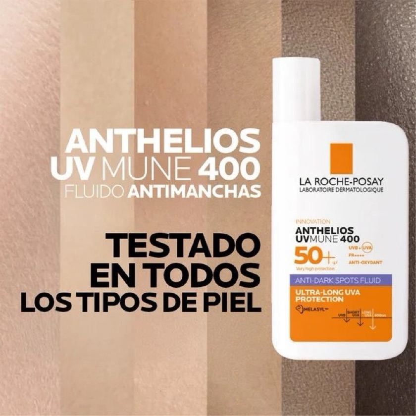 Anthelios UVmune 400 fluido antimanchas La Roche posay 50g