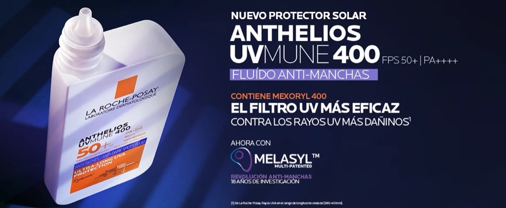 Anthelios UVmune 400 fluido antimanchas La Roche posay 50g