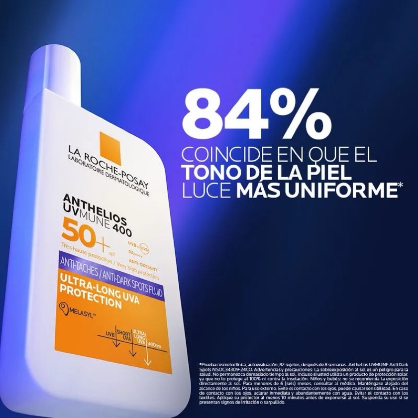 Anthelios UVmune 400 fluido antimanchas La Roche posay 50g
