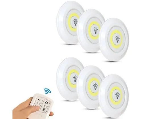 3 Lámpara LED 3w Con Control Remoto