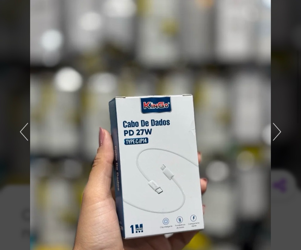 Cabo Kingo USB-C/Lightning 27W nylon 1M