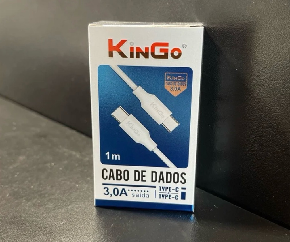 Cabo TIPO-C/ TIPO-C 3.0A Kingo 1 metro