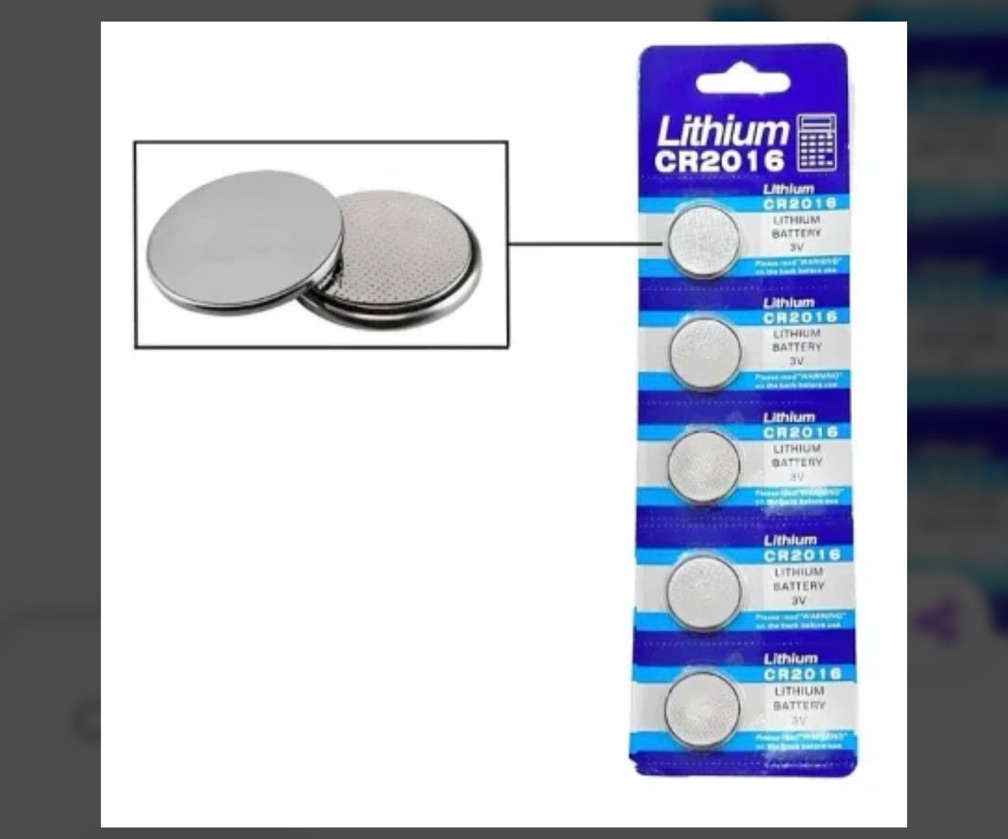 Bateria CR2016 (und)