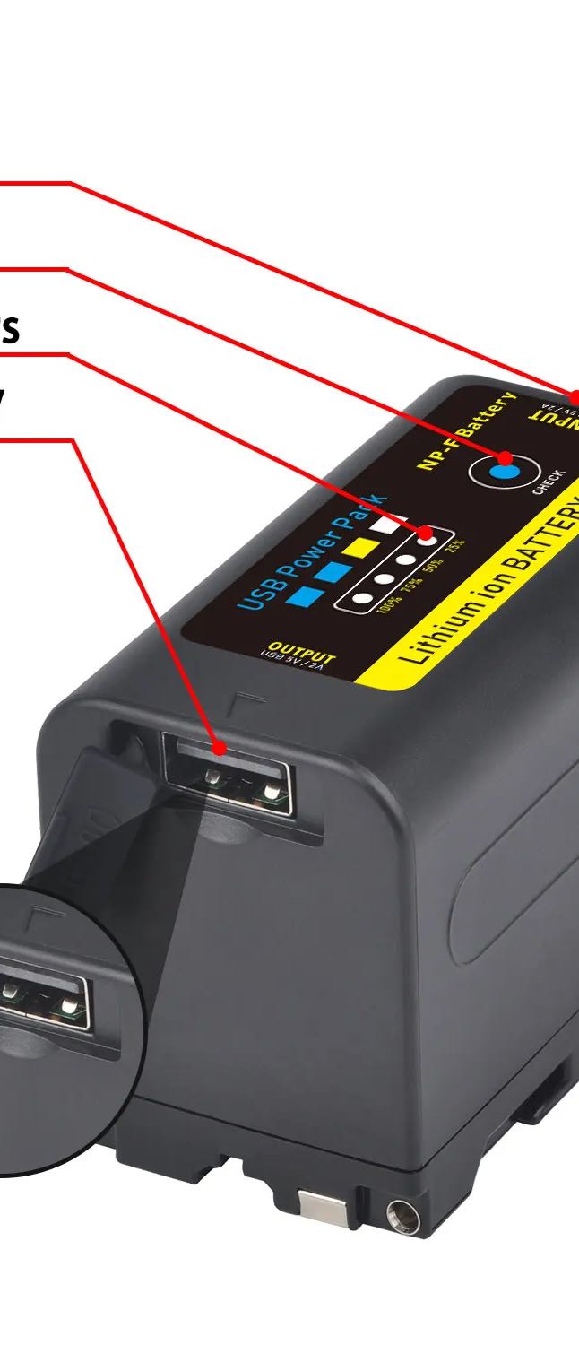 Bateria NP-F750 BATMAX
