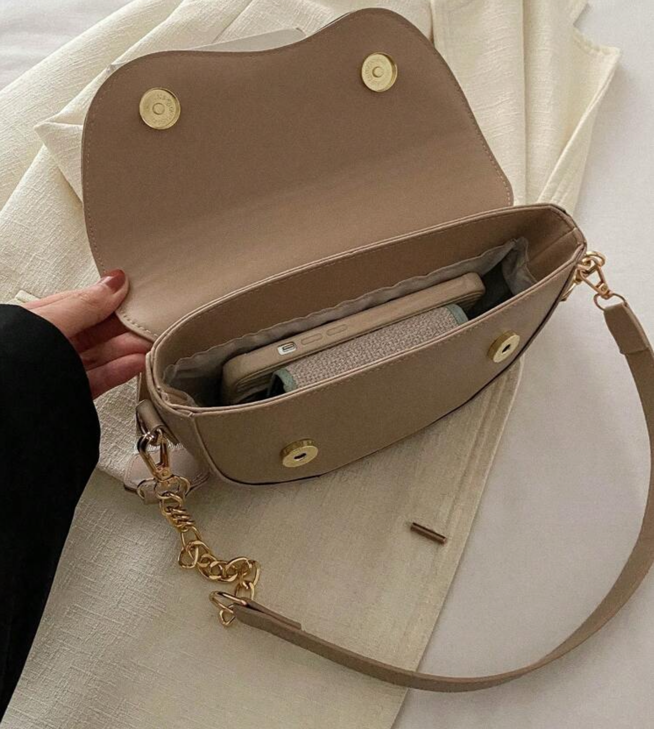 Cartera un hombro - Khaki