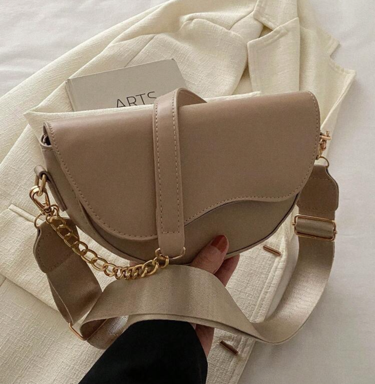 Cartera un hombro - Khaki