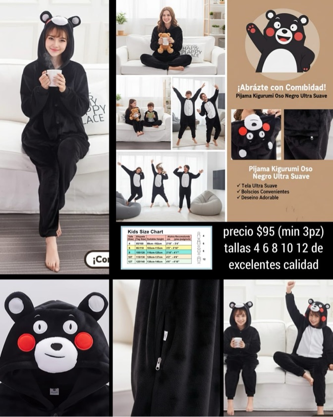 Pijama oso