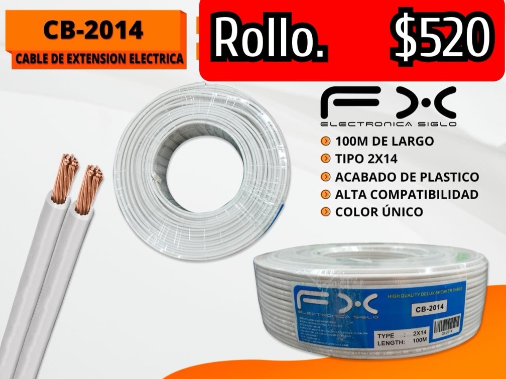 Cable de extensión eléctrica