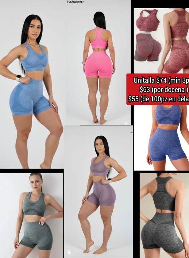 Conjunto de short y top