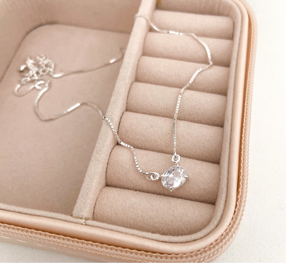 CHOKER OVAL CRYSTAL