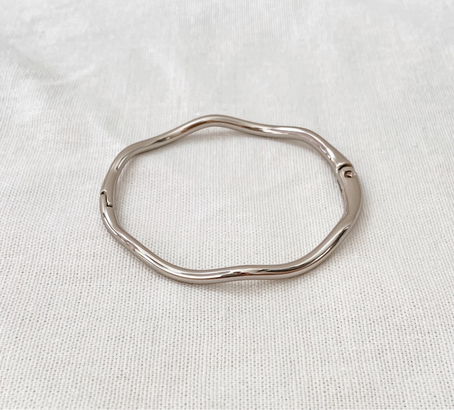 BRACELETE ONDINHA PRATEADA