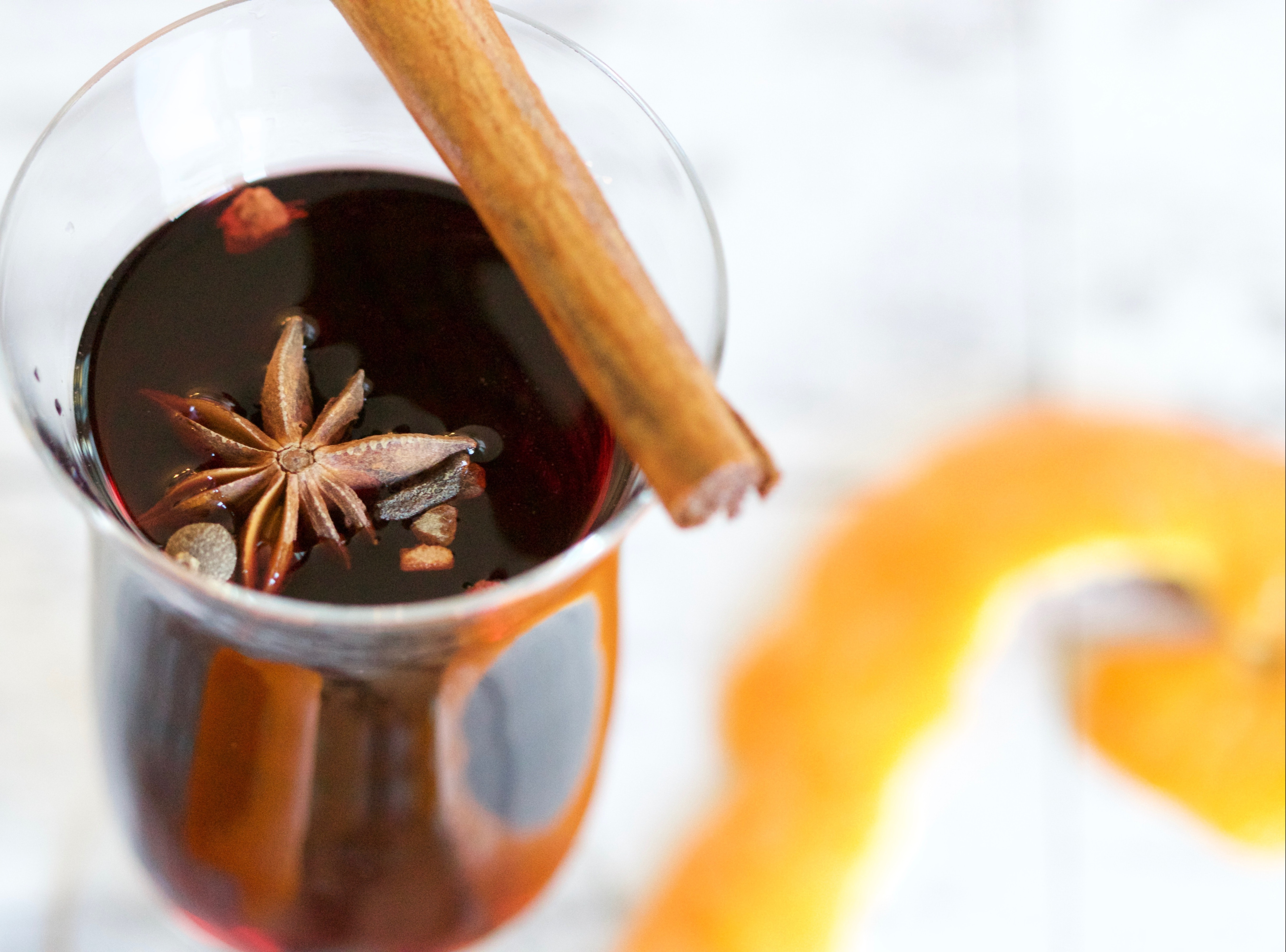 Vino com canela