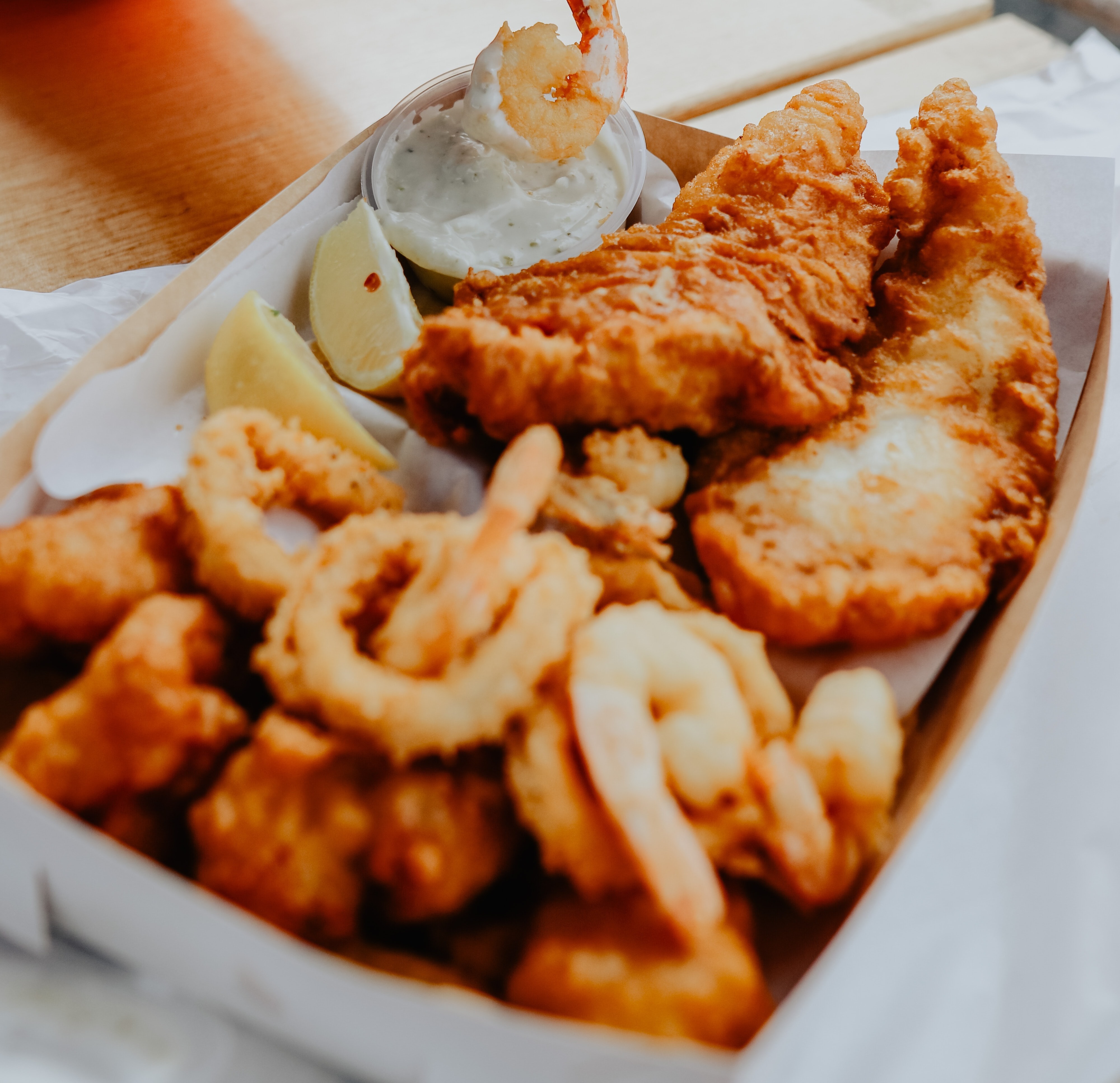 Pescado y Papas