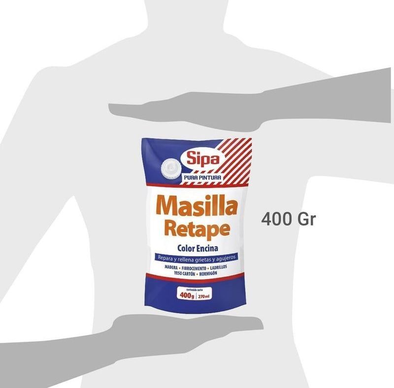 Masilla Retape 400g SIPA R3