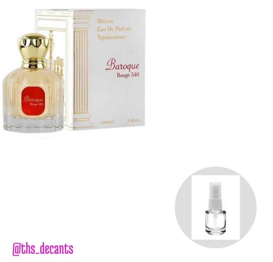 Perfume Baroque Rouge - decant 5ml