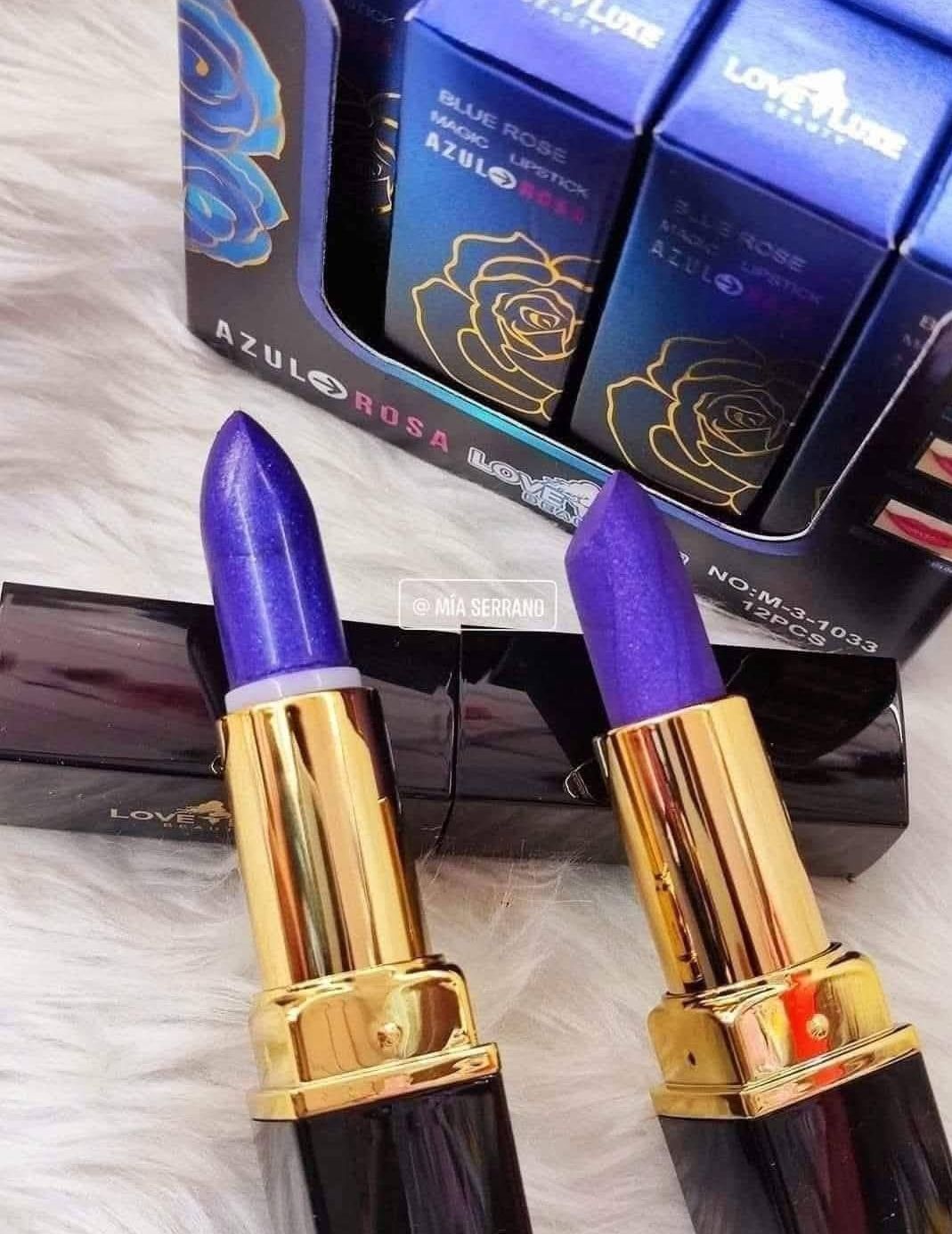 💙🌹 ¡LABIAL BLUE ROSE MAGIC by LOVE LUXE! 🌹💙