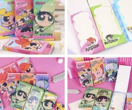 📚 Libretas Tríptico de Las Chicas Súperpoderosas